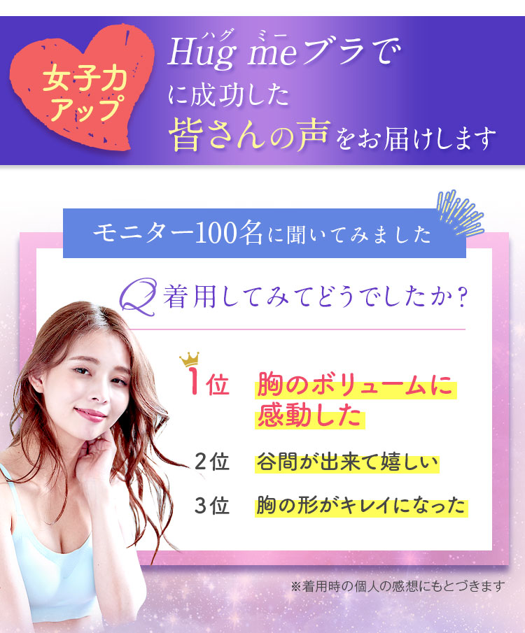 女子力アップに成功した皆さんの声をお届けします